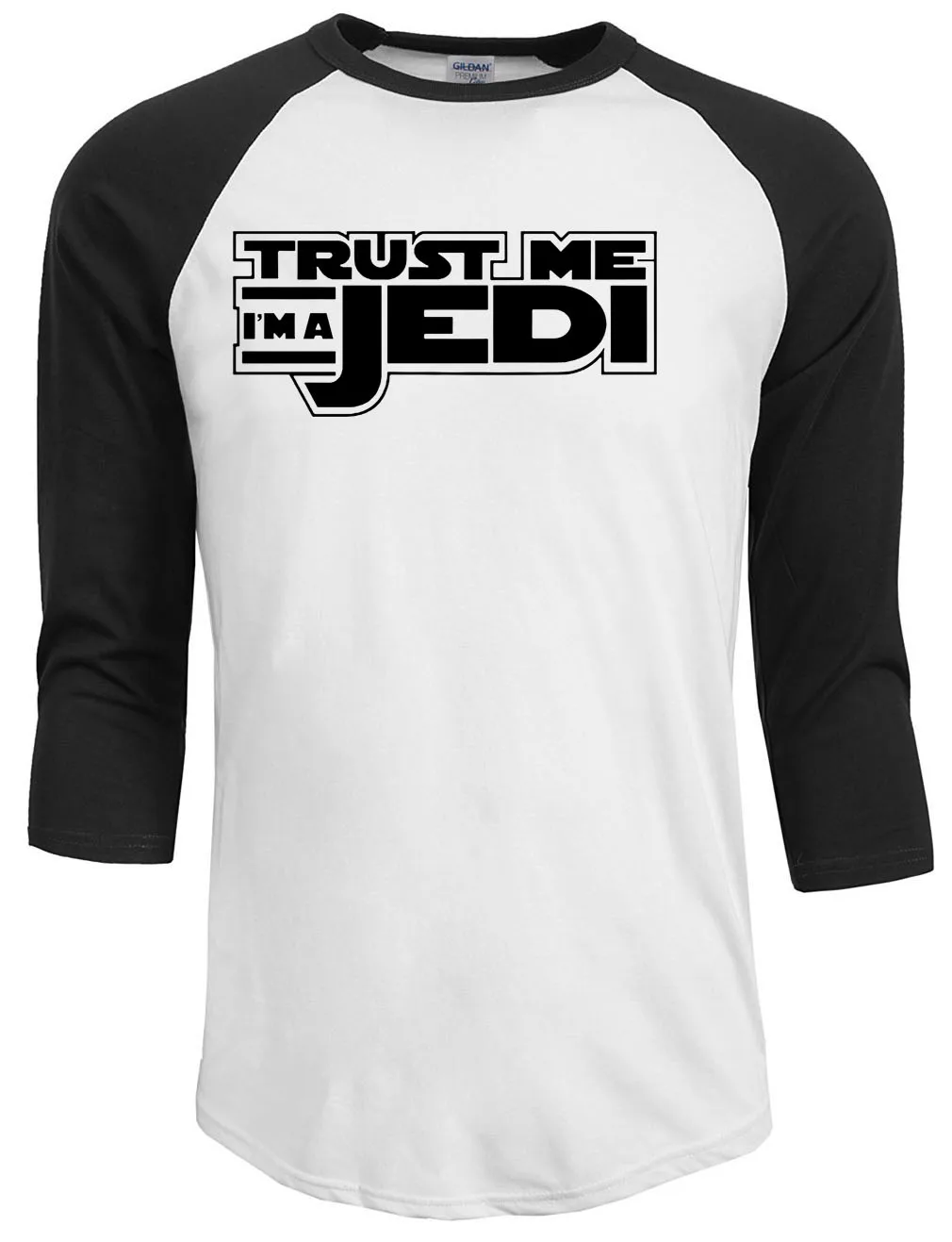 Летняя Новинка, модная дизайнерская футболка с принтом, футболка для колледжа, забавная футболка со Звездными войнами, Trust Me I'm a Jedi knight, Мужская брендовая одежда