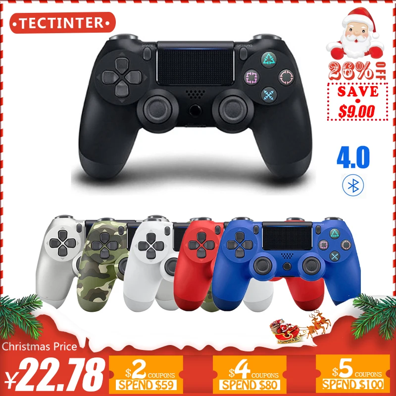 4.0 Bluetooth Controller Gamepad For PS4/PS3 Wireless Joystick For Sony Playstation 4 Game Joypad For Dualshock4 /PC Windows