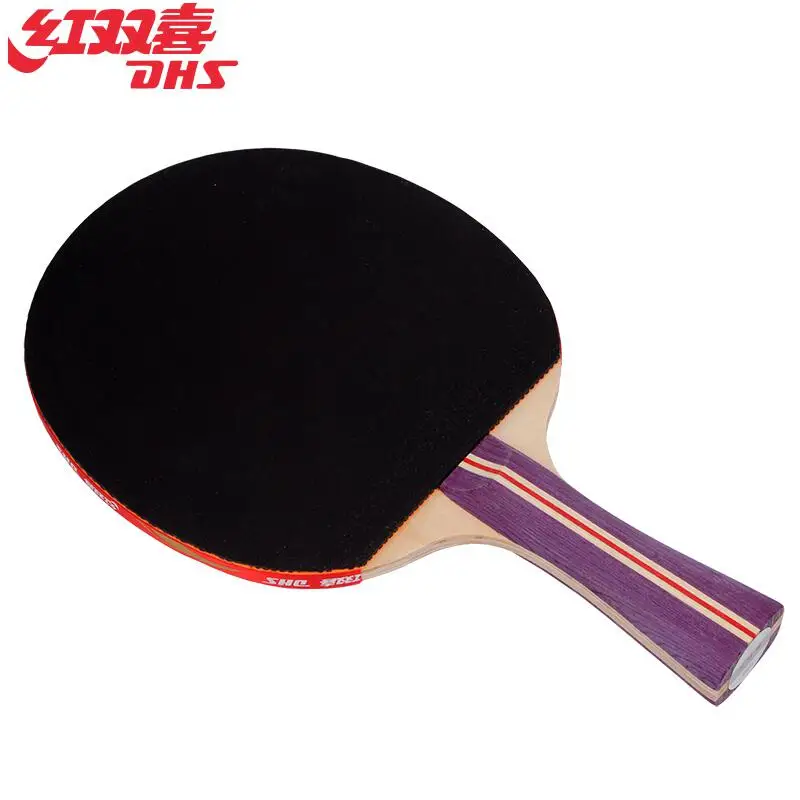 

DHS 1002/1006 Table tennis racket Ddouble Pimples-in rubber Ping Pong Racket tenis de mesa table tennis bat with bag