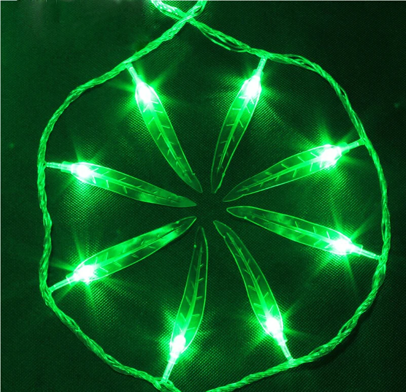 110 V/220 V 5 M nueva LED de cuerda lámparas luces de Navidad al aire libre 40 sauce verde bombillas luces LED decoracion guirnalda decoración de la boda