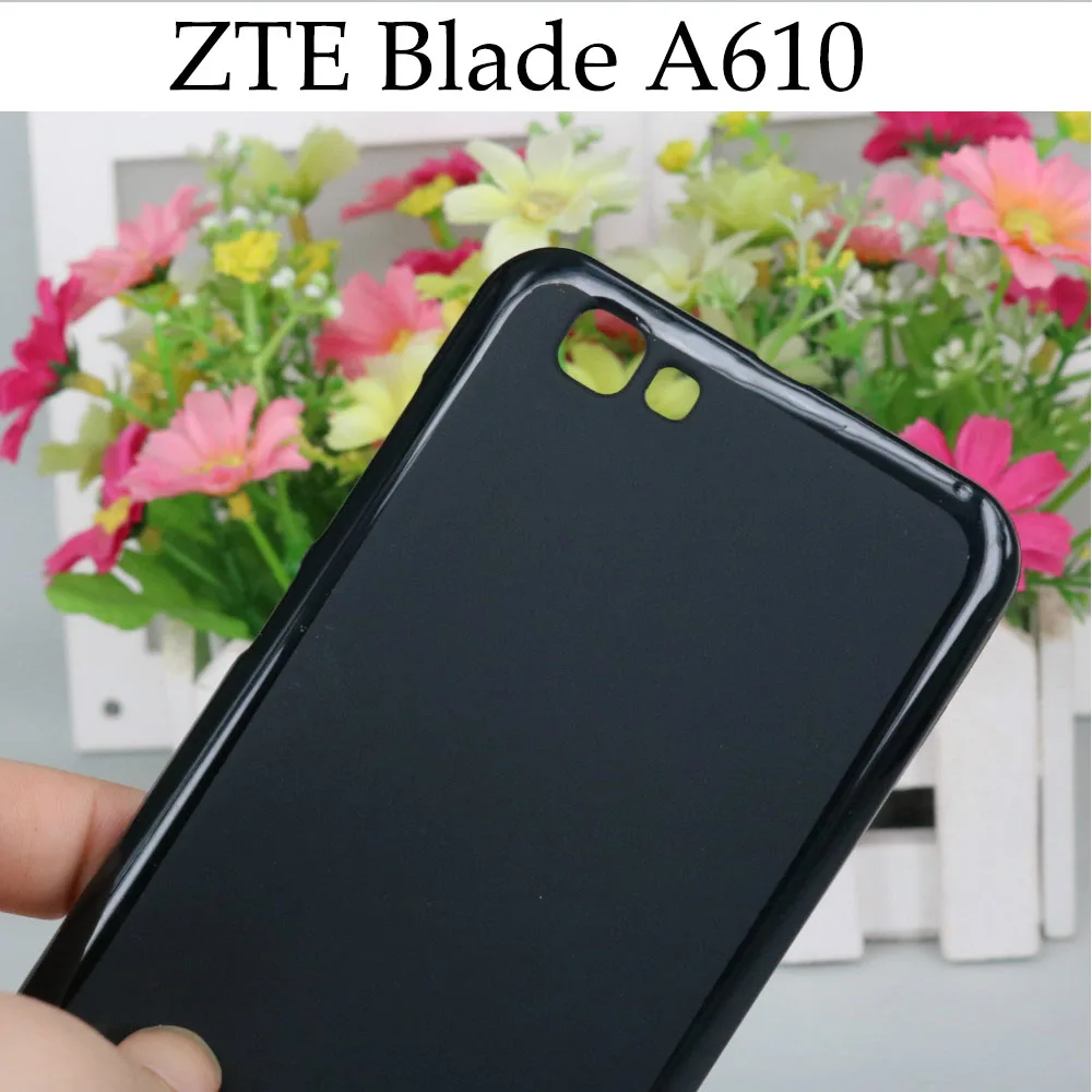 

ZTE A610 Case Cover ZTE Blade A610 Case Matte Soft Silicone TPU Phone Protective Back ZTE BA610 Blade A610 A 610 Case
