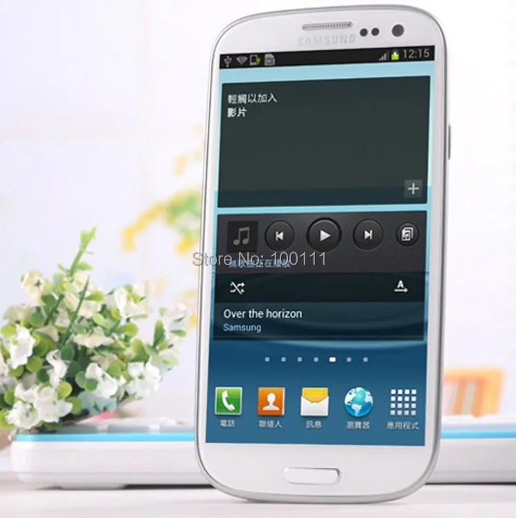 Разблокированный мобильный телефон samsung Galaxy S III S3 i9300 с Android 4," сенсорный экран 8MP 16G/