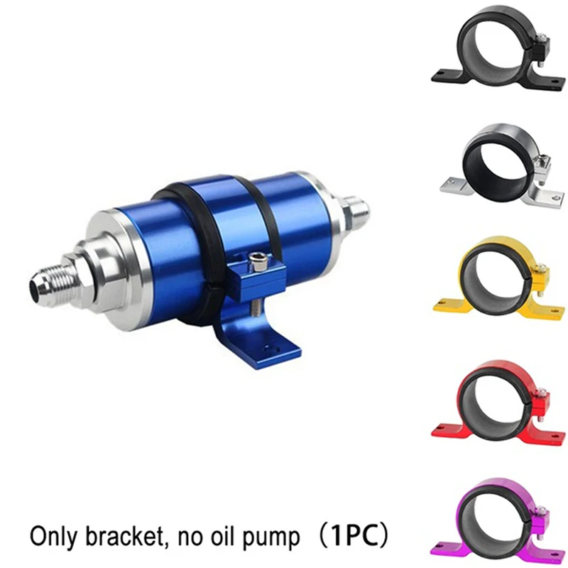 

Car Fuel Pump Mounting Bracket Single Filter Clamp Cradle Mounting Bracket Clamp cradle Fuel Pump Support Aluminum Alloy 60mm