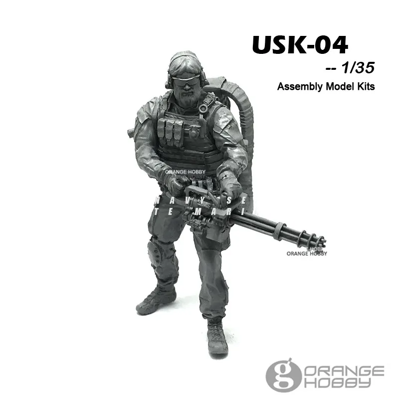 OHS YuFanModel 1/35 USK-01-08 USK серия спецназ Часть I сборка военные полимерные миниатюры Модели Строительные наборы oh