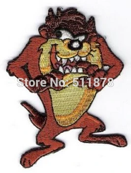 

Looney Tunes Tazmanian Devil TAZ Figure Movie TV Series Costume Embroidered Emblem iron on sew on patch christmas gift