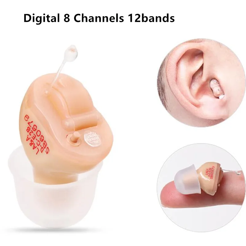 

AST digital hearing aid CICT27 in the ear invisible for the elderly deaf prices with batteries A10 personal sound amplifier ear