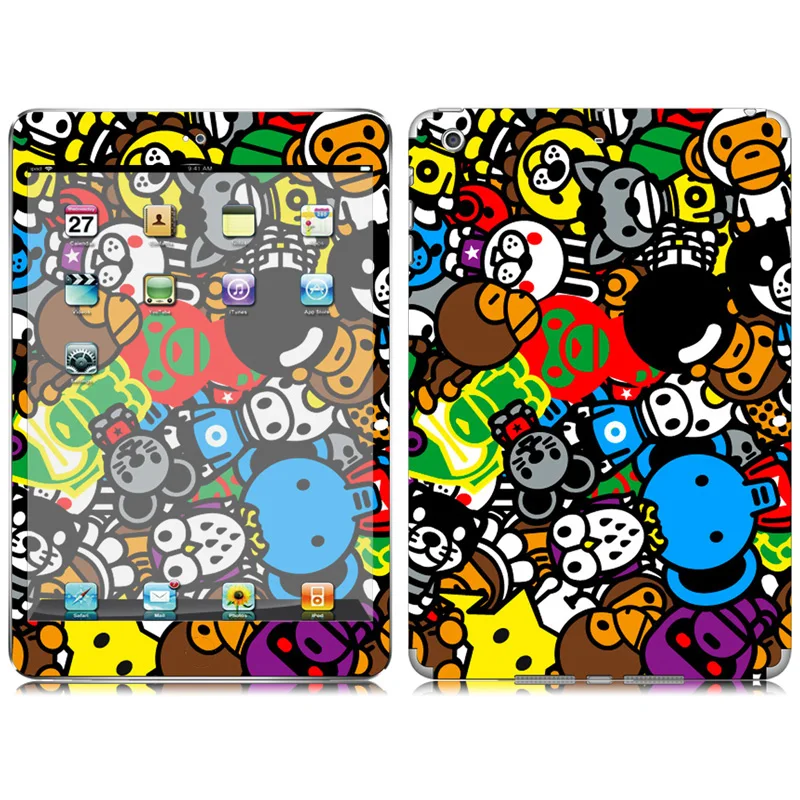 Pvc Material for APPLE iPad mini 2 Top sale skin stickersin Stickers