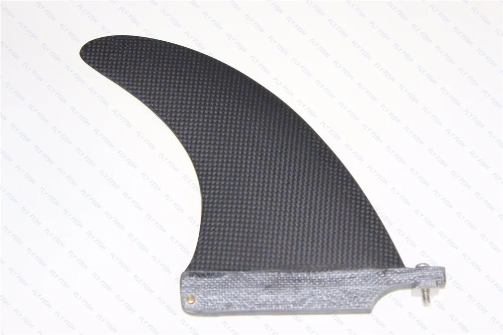 Lightweight Full Carbon Fiber 9" Single Centre Fins on