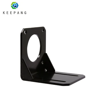 

KeePang 57 Stepper Motor Bracket for connection 3D Printer Parts Black Motor Bracket Mounting Bracket Mount fixed support Shelf