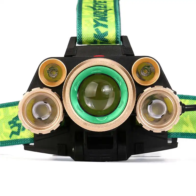 35000 LM 5X XM-L T6 LED Rechargeable Headlamp Headlight Travel led flashlight head Torch torch flashlight t6 #4S7 (8)