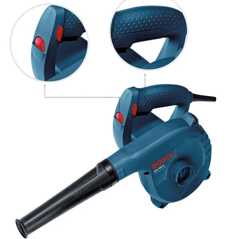 

Bosch Blow Dryer GBL 800 E Computer Dust Collector High Power Adjustable Speed Vacuum Cleaner