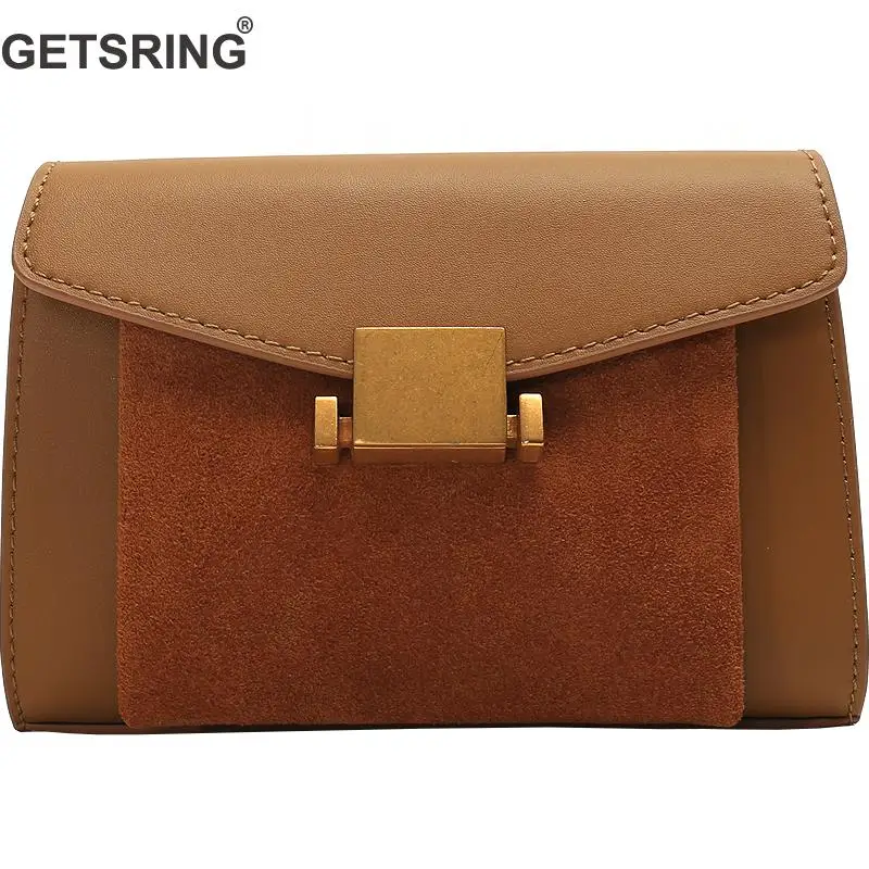

GETSRING Women Bag Genuine Leather Wait Bags Waist Pack Money Belt Fanny Pack Bags For Woman 2019 New Fashion Vintage Black