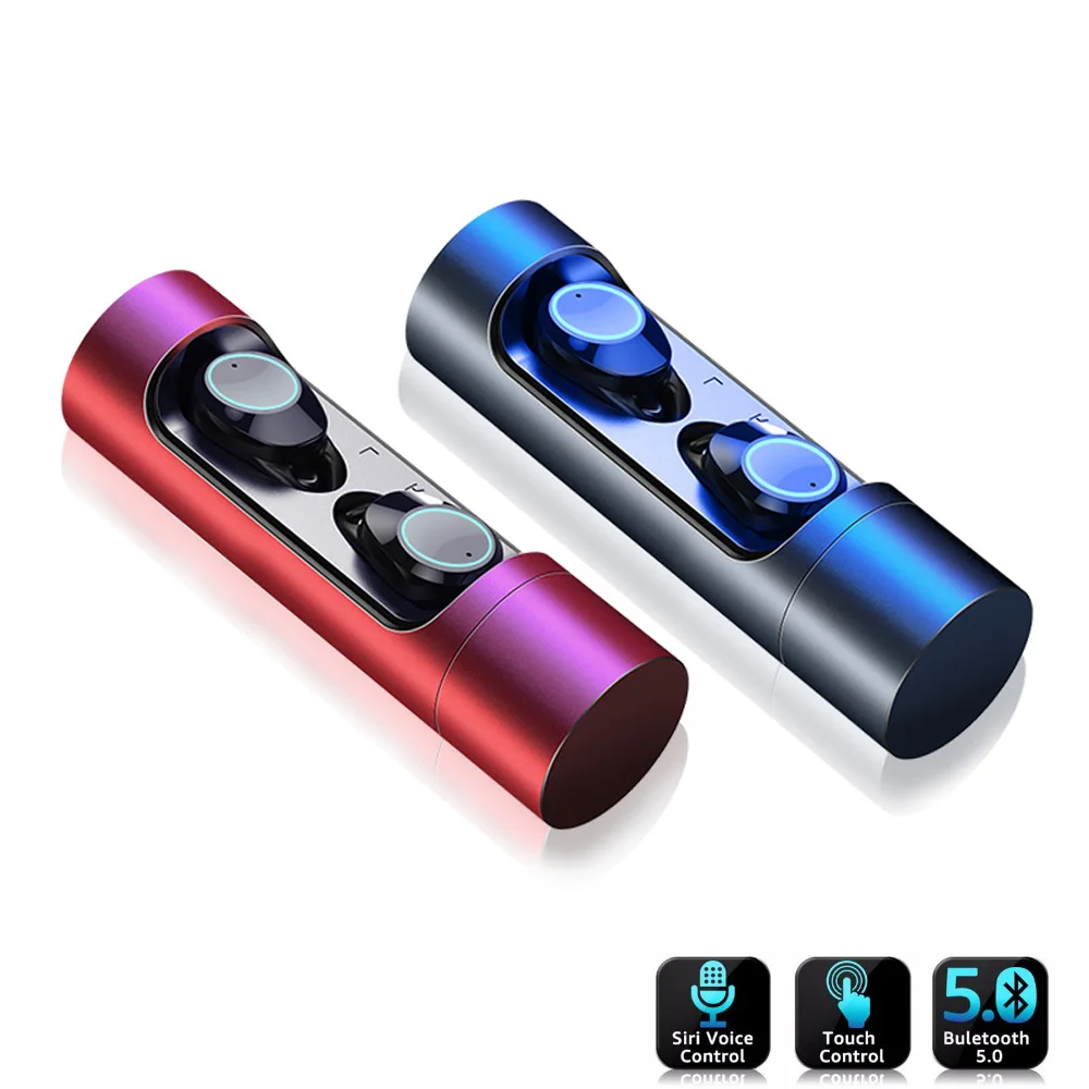 

TWS X8 Bluetooth 5.0 Wireless Earphones IPX5 Waterproof Sport Wireless Earbuds HiFi Stereo Bluetooth Earphone with Charging Box