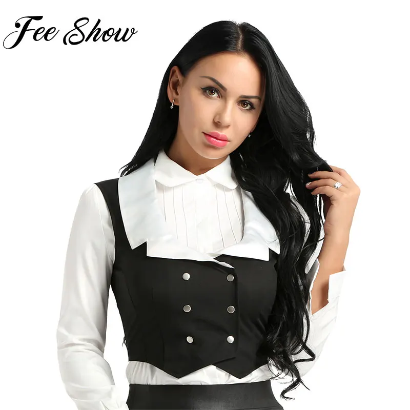 New Arrival Black Women Fashion Slim Fit Sleeveless Vest