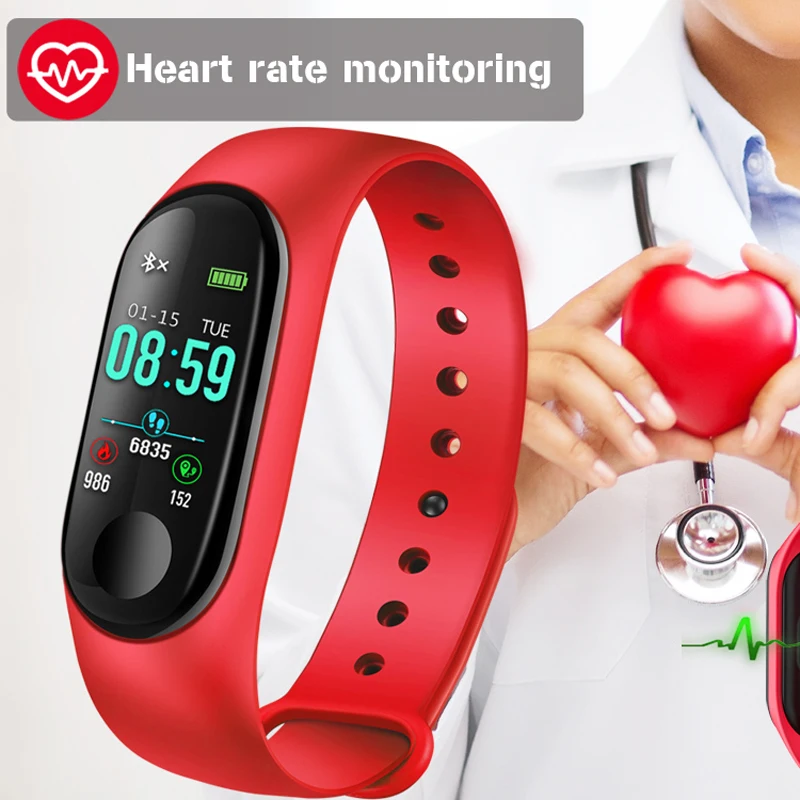 BANGWEI Sport Watch IP67 Waterproof Fitness Watch Blood Oxygen Heart Rate Monitor Pedometer information Reminder Smart Watch Men