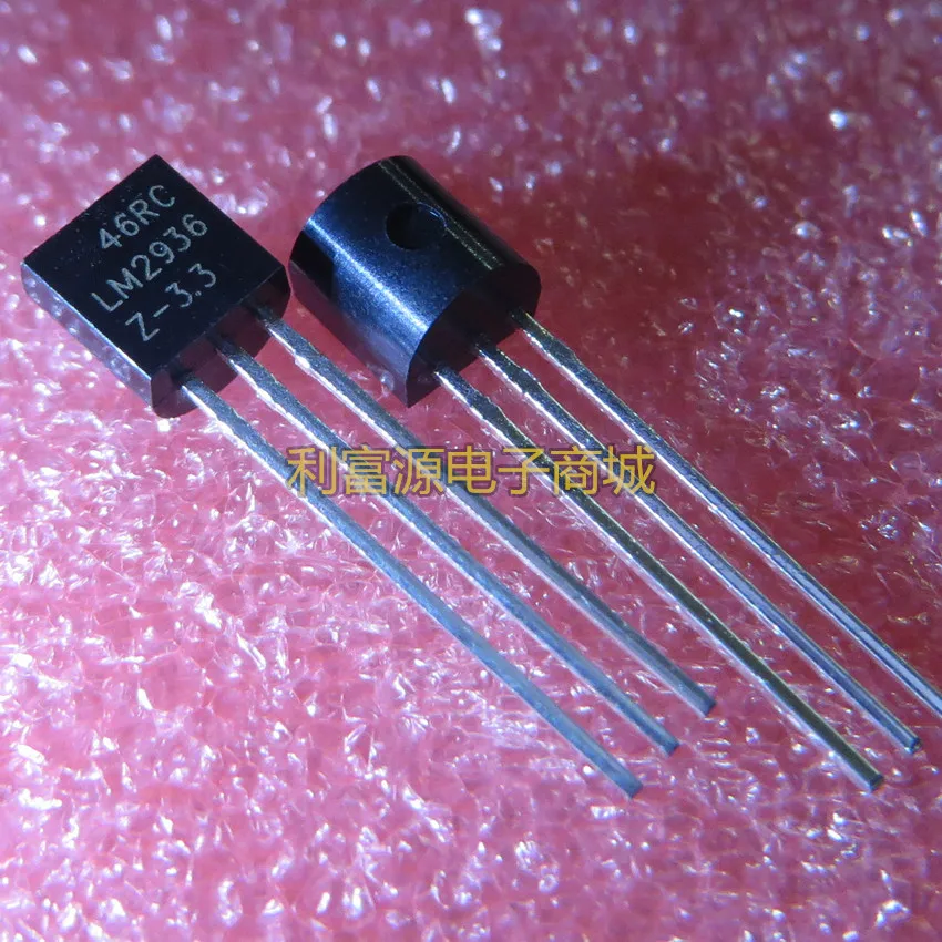 

50pcs/lot LM2936Z-3.3 LM2936Z LM2936 REG LDO 3.3V 50MA TO92-3 IC .