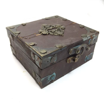 

Afterlife Custom Irons Tattoo Machine Antique Wooden Storage Box Tattoo Gun Antique Wooden Wood Box Case Storage