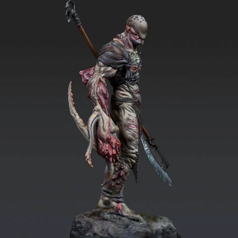 

1/24 Scale Resin figure Biochemical fighter