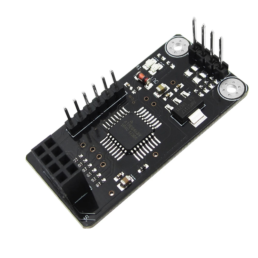 

10pcs NRF24L01 ATMEGA48 Wireless MCU Development Board Module With SPI To IIC I2C TWI Interface 5V Max Transmission 70M