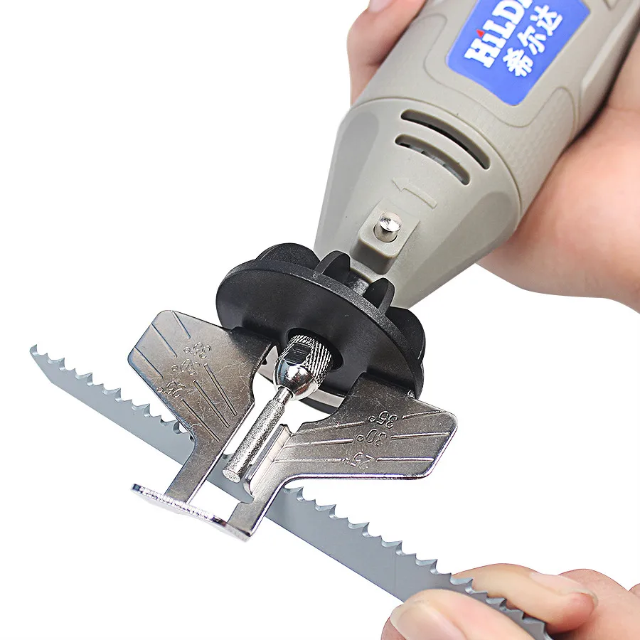 

Saw Sharpening Attachment Sharpener Guide Drill Adapter for Dremel drill Rotary accessories