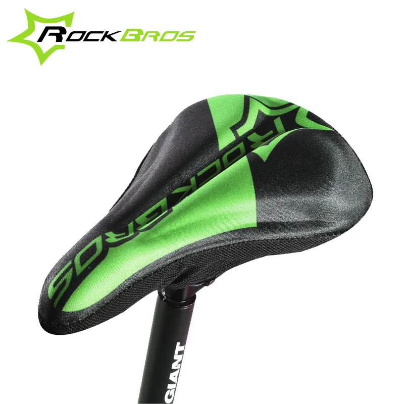 RockBros Wide Bicycle Seat Cover Gel Pad Bicycle Saddle Cover Mtb Road