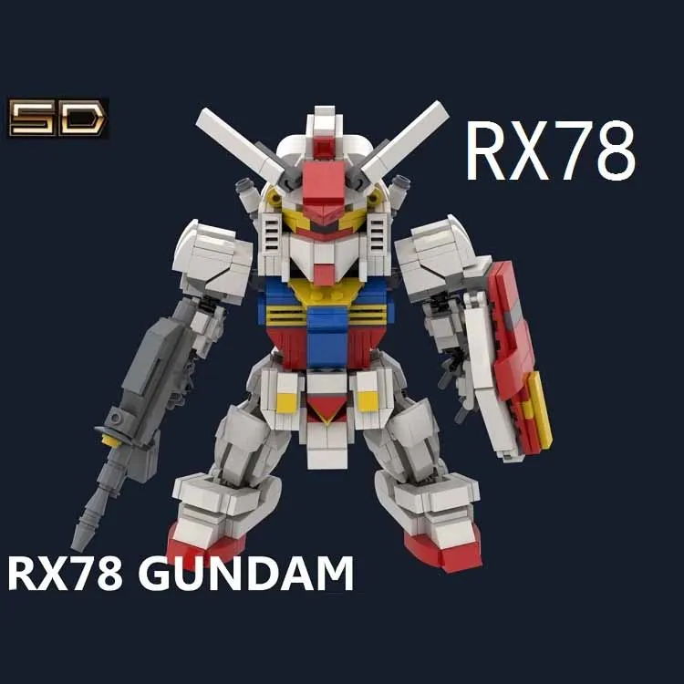 

2018 Kennie New Arrive Personal diy 815+pcs RX78 gundam model Blocks building toys Action Figure for Creative children gifts