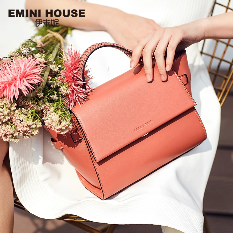 EMINI HOUSE Trapeze Bag Knitting Handle Shoulder Bag Split Leather Crossbody Bags For Women Luxury Handbags Women Bags Designer
EMINI HOUSE Trapeze Bag Knitting Handle Shoulder Bag Split Leather Crossbody Bags For Women Luxury Handbags Women Bags Designer