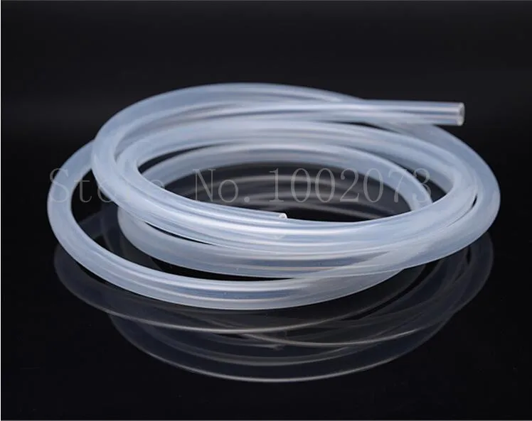 1 Meter 8MM ID x 12MM OD Food Grade Silicone Wine Beer Line Tube Hose Flex Translucent Homebrew Keg Tap Tubing Liquid Fitting (10)