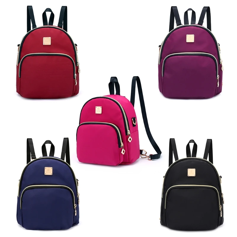 THINKTHENDO New Fashion Women Nylon Small Backpack Girl Cute Shoulder