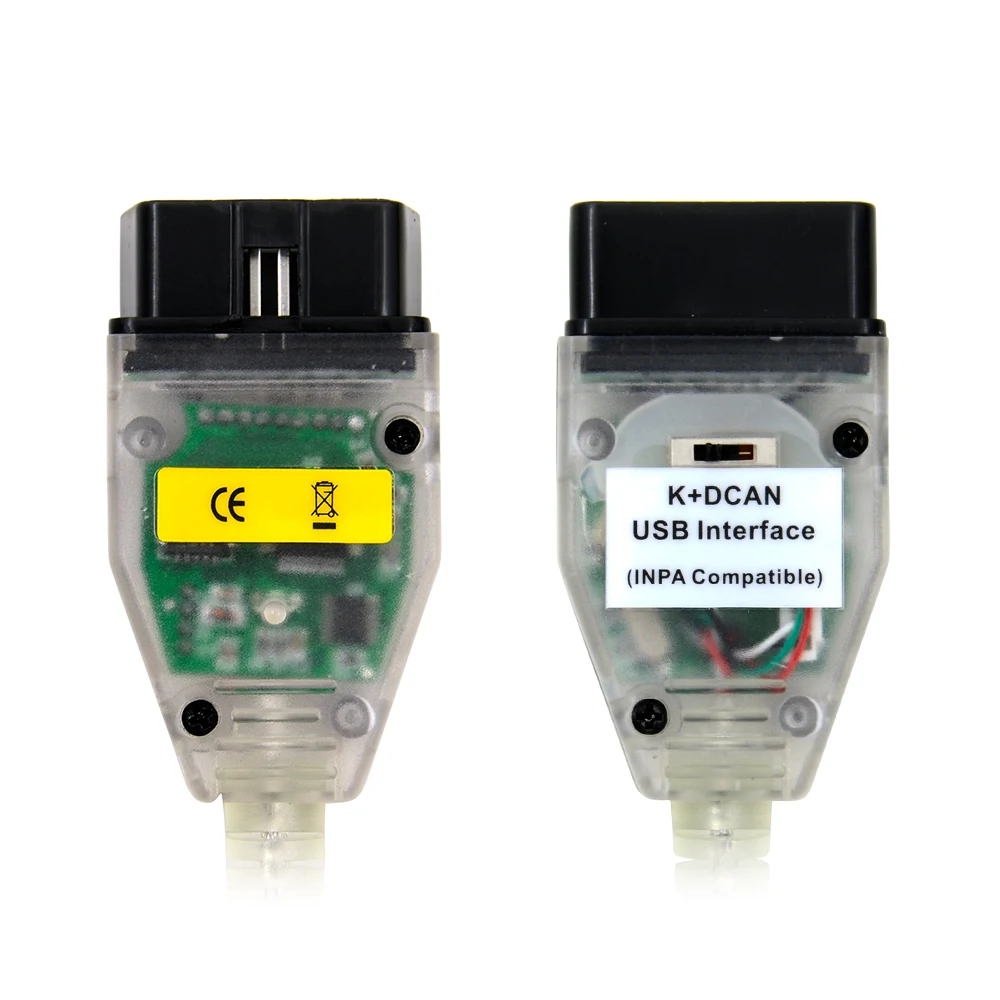 Новый интерфейсный кабель INPA K + CAN с чипом FT232RL переключателем для BMW DCAN USB Inpa|interface