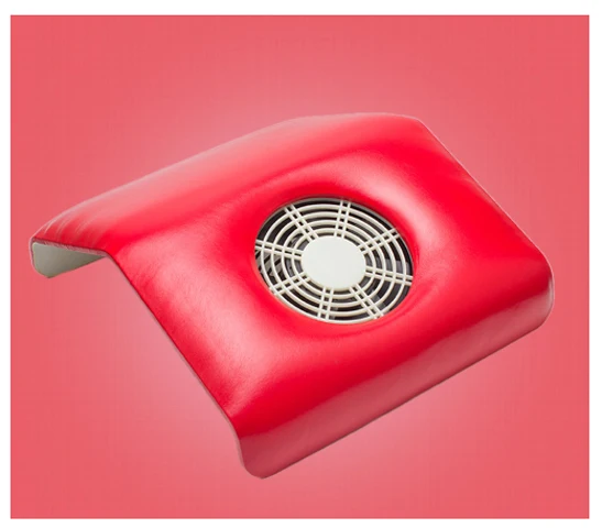 Nail вакуум cleaner22W одиночный вентилятор устройства для очистки пыли Инструменты для ногтей для дам искусство гаджет Броня 1 PS - Цвет: Красный