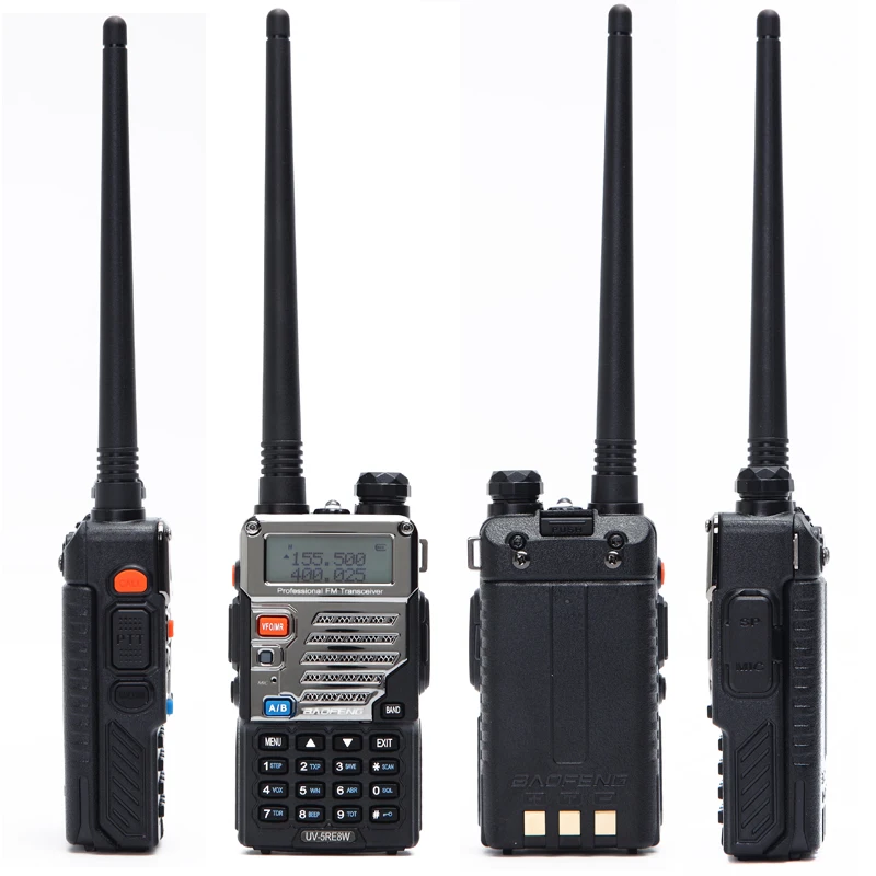 BAOFENG UV 5RE Tri power 8 Вт/4 Вт/1 Вт 10 км портативная рация высокой мощности cb HAM