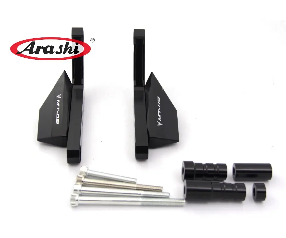 Arashi для YAMAHA MT 09 15 17 CNC ползунок двигателя крышка поломка колодки защита рамки MT09 FZ