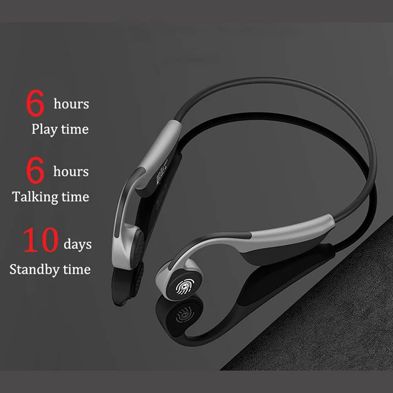 LIMSON Bone Conduction Headphones Wireless Bluetooth Headset Sweatproof Neckband Sports Earphones with Microphone for Running LIMSON Bone Conduction Headphones Wireless Bluetooth Headset Sweatproof Neckband Sports Earphones with Microphone for Running