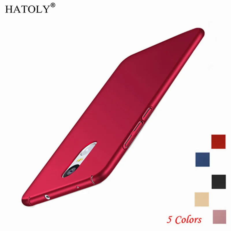 Чехол HATOLY для Xiaomi Redmi Note 4x тонкий гладкий и Ультратонкий чехол из поликарбоната