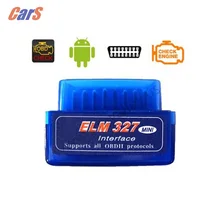 Мини ELM327 V2.2 OBD2 II Bluetooth Авто Диагностический Сканер Инструмент Мини ELM327 OBD II V2.2 Беспроводная OBD2 Сканер