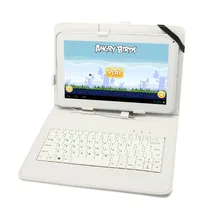 Бода планшетный ПК в 10." Android 4.2 Tablet PC двухъядерный A20 8 г/1 г(bundle) 10 дюймов Белый Клавиатура Подарок