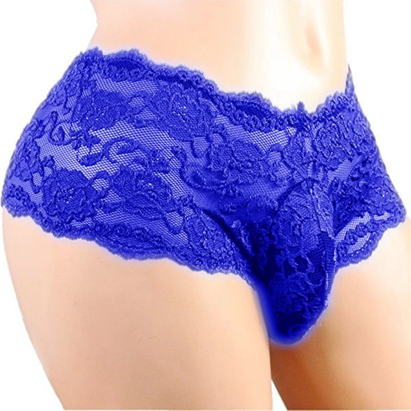 M L XL XXL XXXL горячее сексуальное мужское кружевное нижнее белье сетчатые трусы
