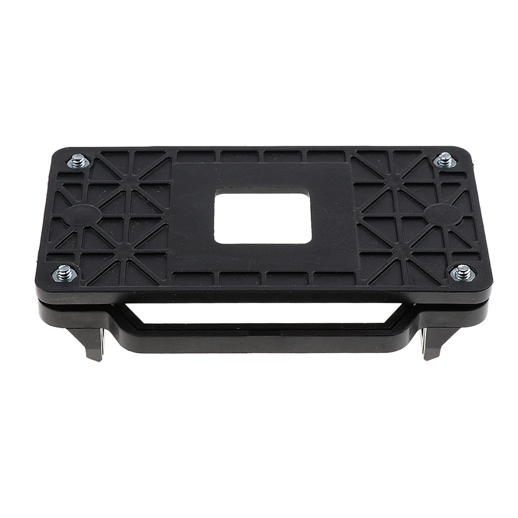 Black CPU Cooling Fan Bracket Base Stand for AM2 AM3 Socket with Back Plate