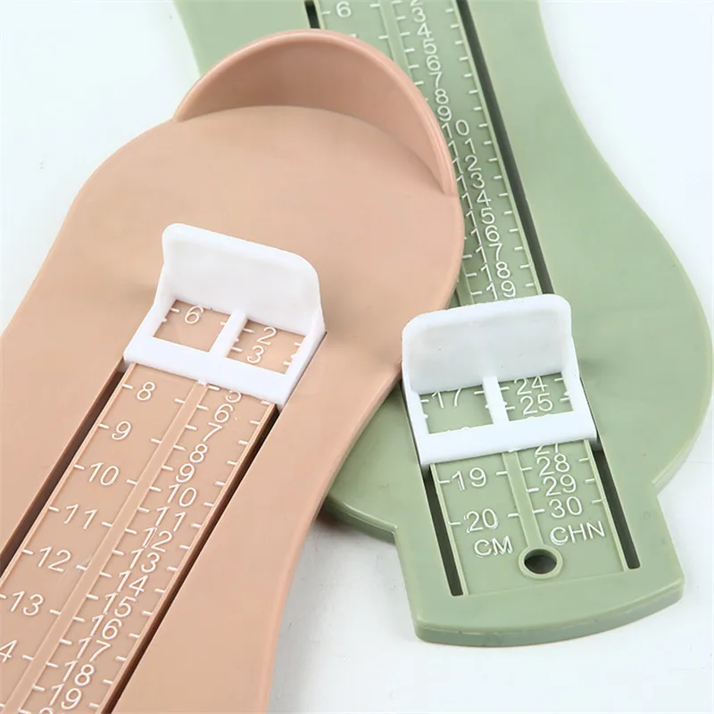 5 Colors Infant Foot Measure Gauge Shoes Size Measuring Ruler Tool Baby