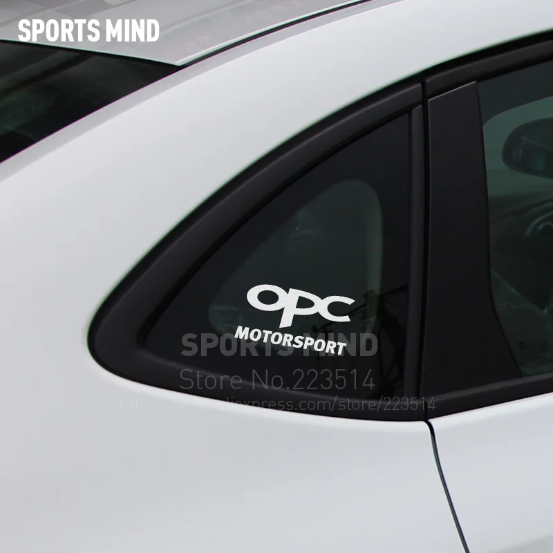 

5 Pairs SPORTS MIND OPC vinyl car sticker Decal For opel astra h insignia corsa vectra c zafira mokka exterior accessories