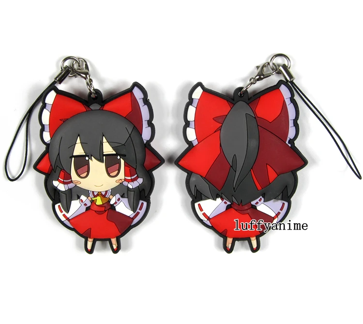 Аниме TouHou Project талисман резиновая подвеска Hinanai Tenshi Sukuna симмёмару Izayoi Сакуя аниме