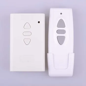 

DC 12V 24V 36V Motor Remote Switch Controller Motor Forwards Reverse Up Down Wall Transmitter Manual Button Limit Switch