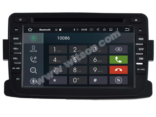 Excellent WITSON Android 9.0 IPS HD Screen for RENAULT Sandero Dokker Lodgy CAR DVD 4GB RAM+64GB FLASH 8 Octa Core+DVR/WIFI+DSP+DAB+OBD 2