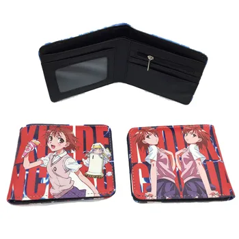 

Anime Misaka Mikoto Wallet Anime Cartoon Futaba Anzu Short Purse SUPERSONICO Wallet Slam Dunk Coin Purse High Quality Wallet