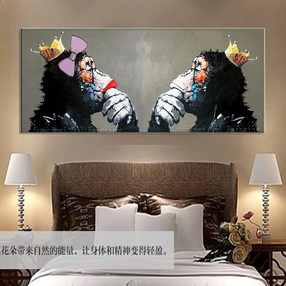 Hohe qualität groÃhandel affe malerei aus china affe malerei ...