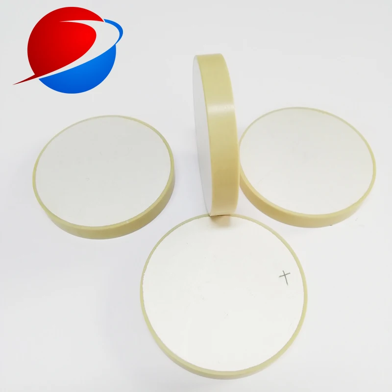 50*7,5 мм пьезоэлектрический керамический диск PZT8, диск пьезоэлектрический керамический