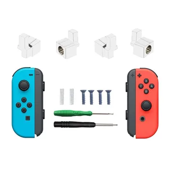

Nintend Switch Buckle Repair Tool Kit for Nintendos Switch NS Joy con with replacement parts left right metal lock buckle,screws