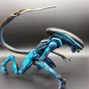 Xenomorph Figure NECA Toy Aliens Blue Alien Xenomorph figma Predators Riple Action Figure Collectible Model Toy Doll Gift ► Photo 3/4