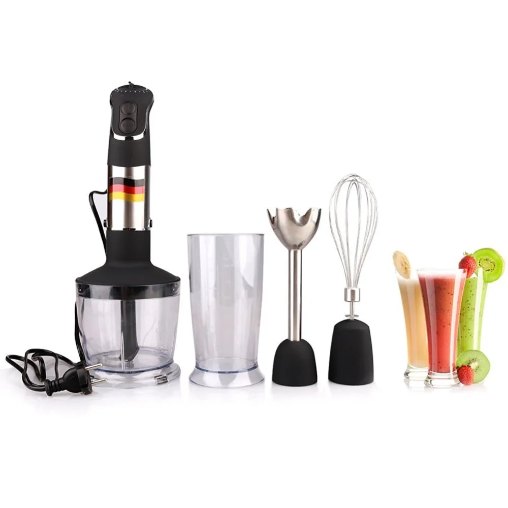 Hand Blender 4 in 1 Portable immersion Blender for Kitchen Food